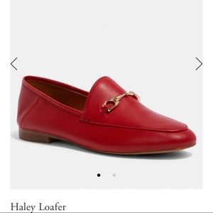 ISO Coach Haley loafer. Smooth loafer in Red.